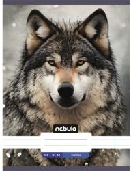 Nebulo Füzet, A4, vonalas, 81-32, Állatos minták, 12 db/csomag Nebulo (55835)