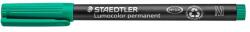 STAEDTLER Alkoholos marker, OHP, 1 mm, STAEDTLER "Lumocolor® 317 M", zöld (TS3175) - irodasziget