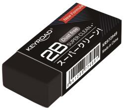 Keyroad Radír, 20 db/display, Keyroad Tec TPE, fekete (54348) - irodasziget