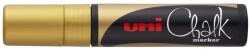 uni Krétamarker folyékony 15mm, Uni-Posca PWE-17K arany (62877) - irodasziget