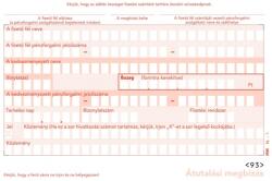 Bluering Nyomtatvány átutalási megbízás A6, PFNY. 11 2pld (24074) - irodasziget