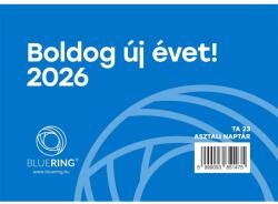 Bluering Asztali naptár TA-23 2026. Bluering® (1001) - irodasziget