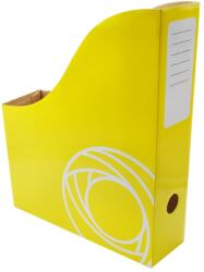 BLUERING Iratpapucs 8cm, mikrohullámú karton Bluering®, sárga (SOMIRPMI7) - irodasziget