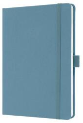 Sigel Jegyzetfüzet, exkluzív, A5, vonalas, 96 lap, keményfedeles, SIGEL "Jolie", porkék (SIJN401)