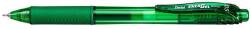Pentel Rollertoll zselés 0, 25mm, tűhegyű BLN105-DX, Pentel EnerGelX, írásszín zöld (BLN105DX) - irodasziget