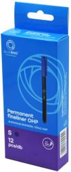 BLUERING Rostirón, tűfilc alkoholos 0, 4mm, OHP Bluering® S kék (BR895394) - irodasziget