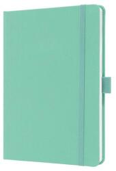 Sigel Jegyzetfüzet, exkluzív, A5, vonalas, 96 lap, keményfedeles, SIGEL "Jolie", mentazöld (SIJN409)