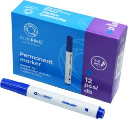 BLUERING Alkoholos marker 1-4mm, vágott végű Bluering® kék (JJ20523BKEK)