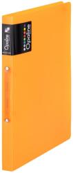 KARTON P+P Gyűrűskönyv A4, 2 gyűrűs 2cm gerinc PP, Karton P+P Opaline narancs (52368) - irodasziget