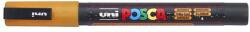 uni Dekormarker, 0, 9-1, 3 mm, UNI"Posca PC-3ML", fényes narancs (TUPC3MFN)
