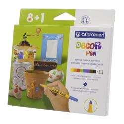 Centropen Dekormarker 1, 5mm, Centropen 2738 8+1-es készlet, (34676)