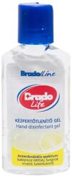 Bradochem Kéz- és bőrfertőtlenítő gél 50 ml Bradolife citrom (49921) - irodasziget