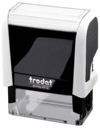 Trodat Bélyegzőház Trodat 4912 4.0 fehér, fekete párnával (BE43170)
