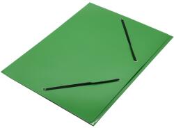Fornax Gumis mappa A4, 400g. karton Fornax Glossy zöld (400983) - irodasziget