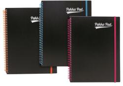 Pukka Pad Spirálfüzet, A4+, vonalas, 100 lap, PUKKA PAD, "Neon notepad (PUPN7662V)