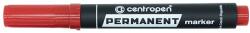 Centropen Alkoholos marker 1-4, 6mm, vágott hegyű, Centropen 8576 piros (585760104)