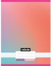 Nebulo Füzet, A4, kockás, 87-32, Monochrome és Gradient minták I. , 12 db/csomag Nebulo (55845)