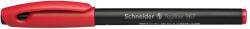 Schneider Rostirón, tűfilc 0, 4mm, Schneider TopLiner 967, piros (35434)