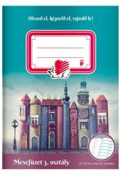 ICO Olvasónapló, tűzött, A5, 32 lap, 3. osztály, ICO "Süni Mesefüzet (TICSUOL03)