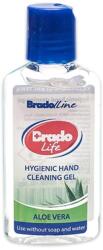 Bradochem Kéz- és bőrfertőtlenítő gél 50 ml Bradolife aloe vera (41867) - irodasziget
