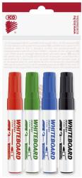 ICO Táblamarker készlet, 3mm, kerek Ico 11, 4 klf. szín (32295)