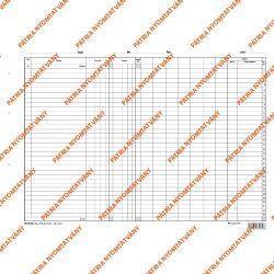 Pátria Nyomtatvány Napló szabadlap A/3 fekvő (B.13-82)