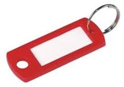 Kulcsjelölő címke beírós piros (KULCSC500P) - irodasziget