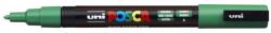 uni Dekormarker 0, 9-1, 3mm, Uni Posca PC-3M zöld (2UPC3MZ) - irodasziget