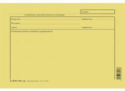 Pátria Nyomtatvány Gyógykezelési lap A/5 fekvő (A.3510-170)