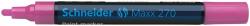 Schneider Lakkmarker, 1-3 mm, SCHNEIDER "Maxx 270", rózsaszín (TSC270PN)