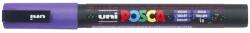 uni Dekormarker 0, 9-1, 3mm, Uni-Posca PC-3ML csillámló lila (62833) - irodasziget