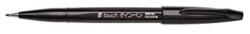 Pentel Ecsettoll, kalligrafikus hajlékony hegyű, Pentel SES15C-A fekete (SES15CA)