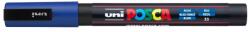 uni Dekormarker 0, 9-1, 3mm, Uni Posca PC-3M kék (2UPC3MK) - irodasziget