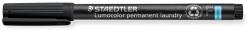 STAEDTLER Textil jelölő alkoholos marker, 0, 6 mm, kúpos, STAEDTLER "Lumocolor® laundry 319 LM", fekete (TS319LMF9) - irodasziget