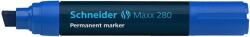 Schneider Alkoholos marker, 4-12 mm, vágott, SCHNEIDER "Maxx 280", kék (TSC280K) - irodasziget