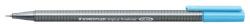 STAEDTLER Tűfilc, 0, 3 mm, STAEDTLER "Triplus 334", vízkék (TS33434) - irodasziget