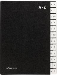 PAGNA Előrendező karton A-Z nyitott Pagna fekete (51732) - irodasziget