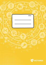 Victoria Füzet, tűzött, A4, francia kockás, 32 lap, VICTORIA PAPER Circle "88-32 (ISVF8832U)