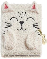 APLI Cicás szőrmés napló lakattal, APLI Back2Fun (LCAMR7495)