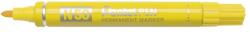 Pentel Alkoholos marker fém testű 4, 3mm kerek hegyű N50-GE Pentel Extreme citrom (N50GE)