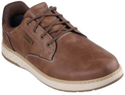 Skechers Garlan Pryor férfi fűzős vízálló barna félcipő 205234-BRN