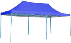 Timeless Garden Összecsukható kerti pavilon több típusban-2, 9x5, 7 méteres-kék-pavilon+hordtáska (HOP1000809-1)