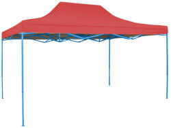 Timeless Garden Összecsukható kerti pavilon több típusban-2, 9x4, 25 méteres-piros-pavilon (HOP1000736-2)