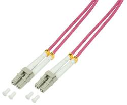 LogiLink FP4LC75 Fiber duplex patch kábel, OM4, 50/125 , LC-LC, lila, 75 m (FP4LC75)