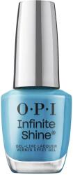 OPI Gél hatású körömlakk Infinite Shine (Gel-Like Lacquer) 15 ml Never Leavin' Blue