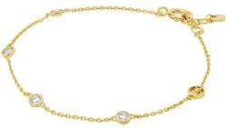 Michael Kors Elegáns aranyozott nyaklánc cirkónium kövekkel Brilliance Kors MKC1716CZ710