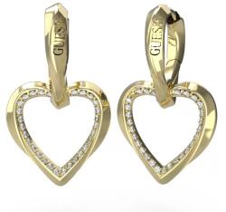 Guess Bájos aranyozott fülbevaló medálokkal Mon Amour JUBE04617JWYGT/U