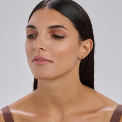 Brosway Minimalista aranyozott fülbevaló Essential BNL11 0, 6 cm