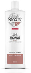 Nioxin Bőrrevitalizáló vékonyszálú, enyhén elvékonyodó festett hajra System 3 (Conditioner System 3) 1000 ml