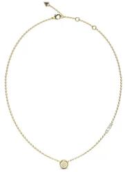 Guess Divatos aranyozott nyaklánc cirkónium kövekkel Stylish Guess JUBN04593JWYGT/U